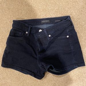 LAST DAY - Banana Republic Black denim shorts